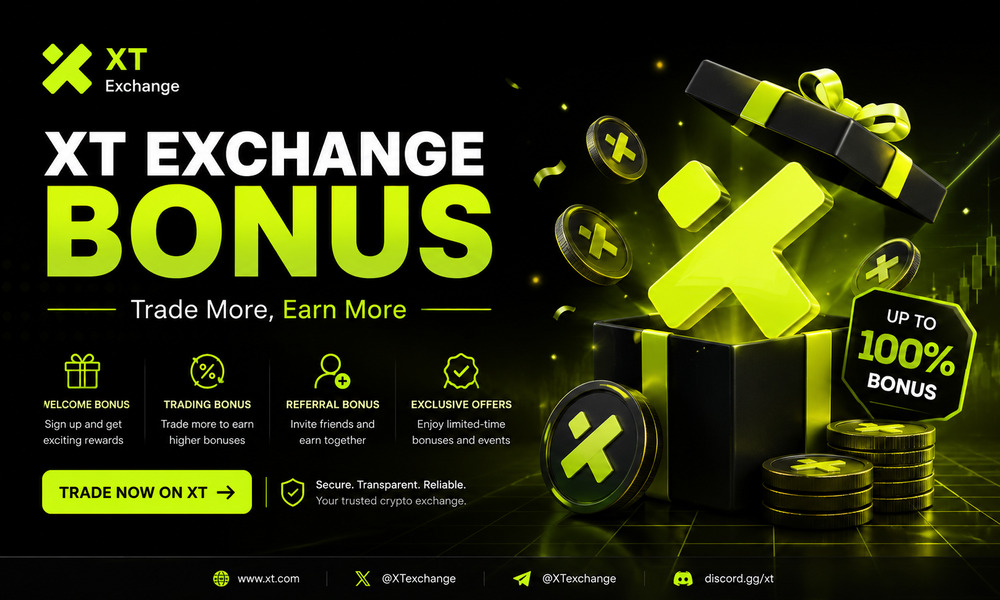 How to Get XT Exchange Bonus: Up to $38,000 Rewards Available